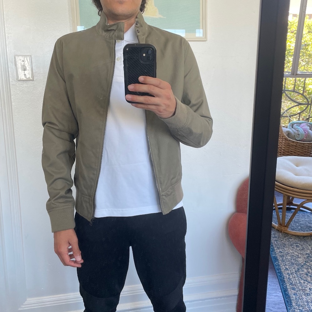 Small tan jacket men New Look